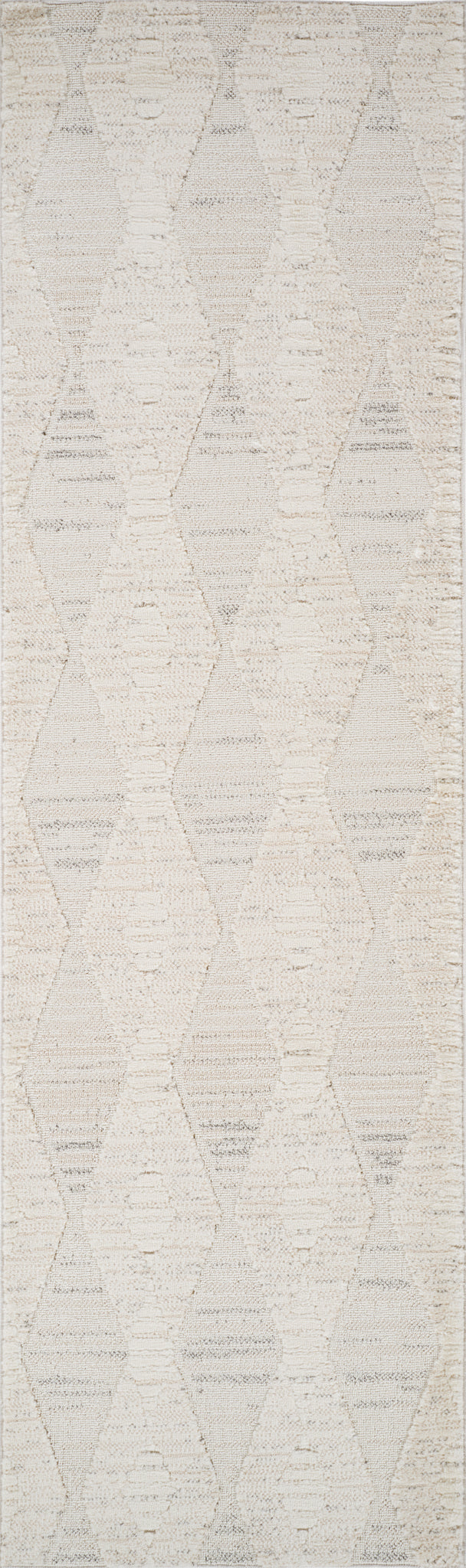 Vellum Chevron Contemporary Cream and Beige Indoor Rug