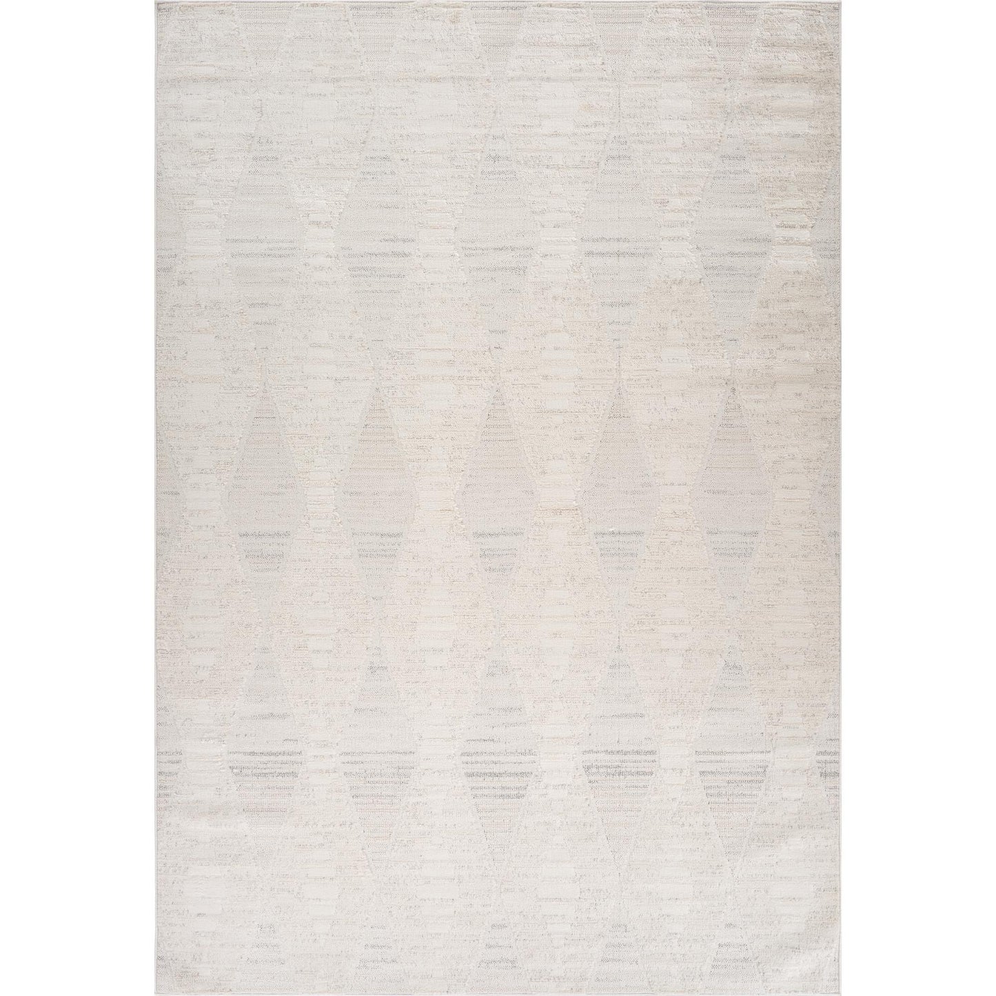 Tapis crème abstrait moderne Astra