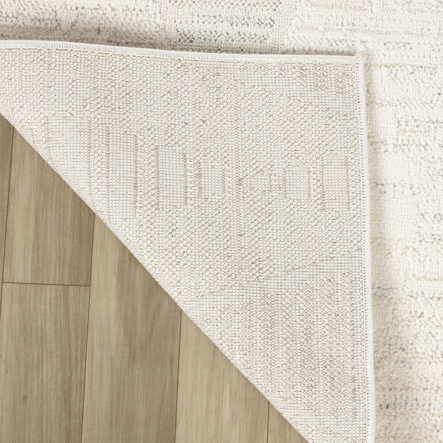 Tapis crème abstrait moderne Astra