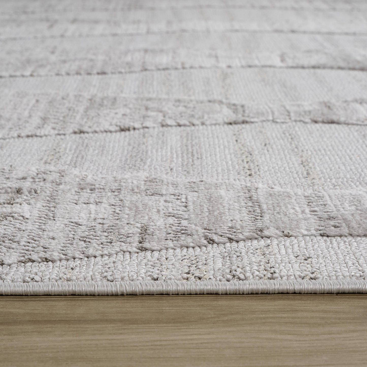 Alfombra abstracta moderna gris Astra