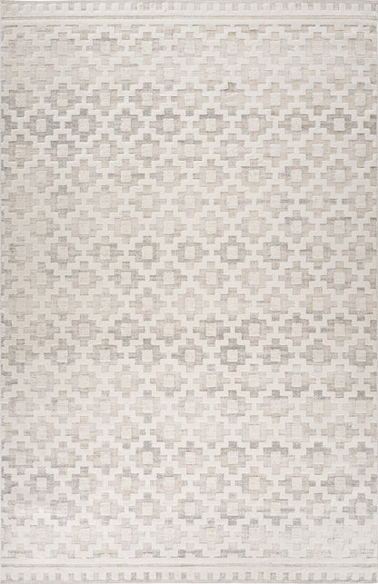 Alfombra abstracta moderna beige Astra