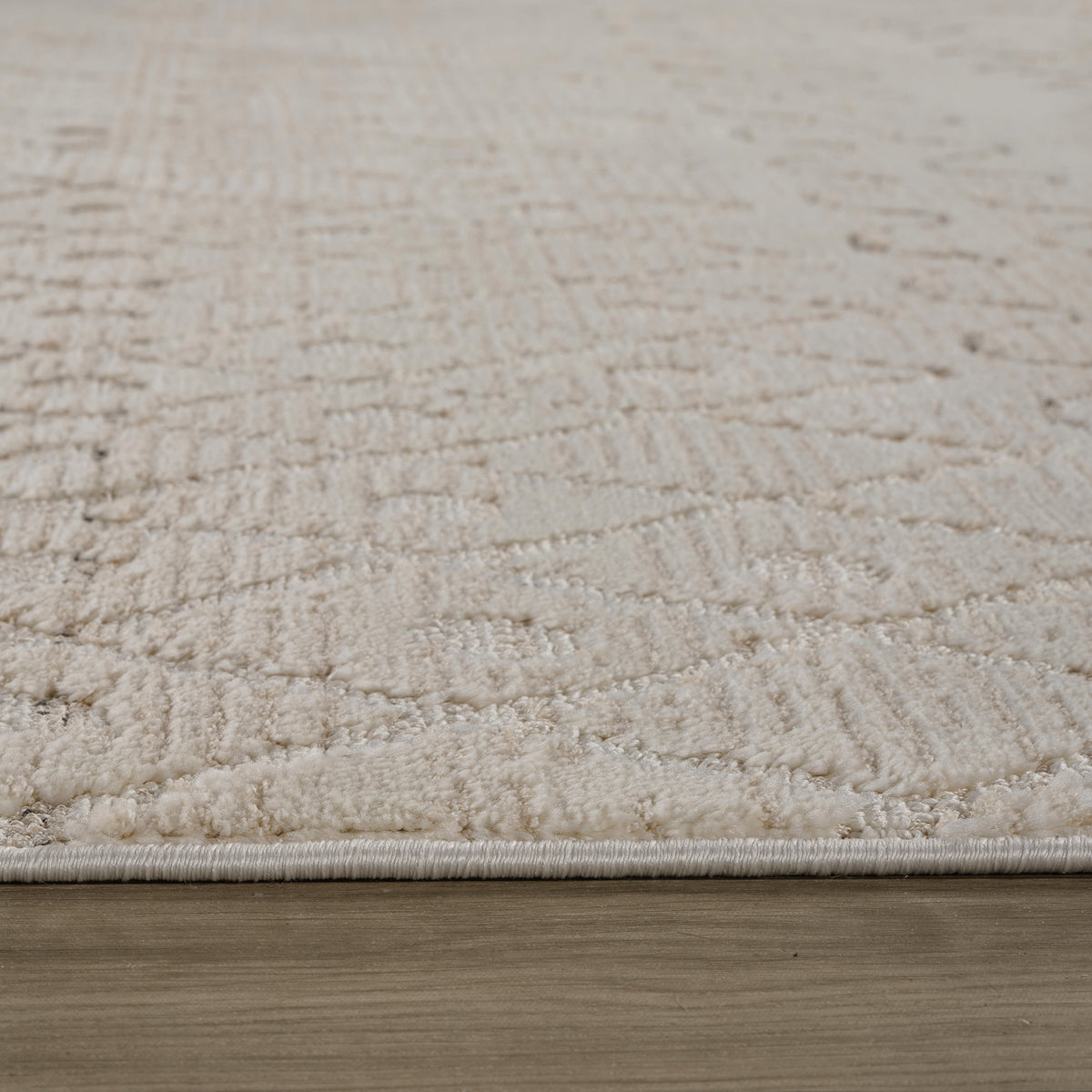 Satori Boho Contemporary Beige and Cream Indoor Rug