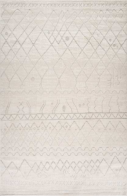 Alfombra abstracta beige Astra Boho