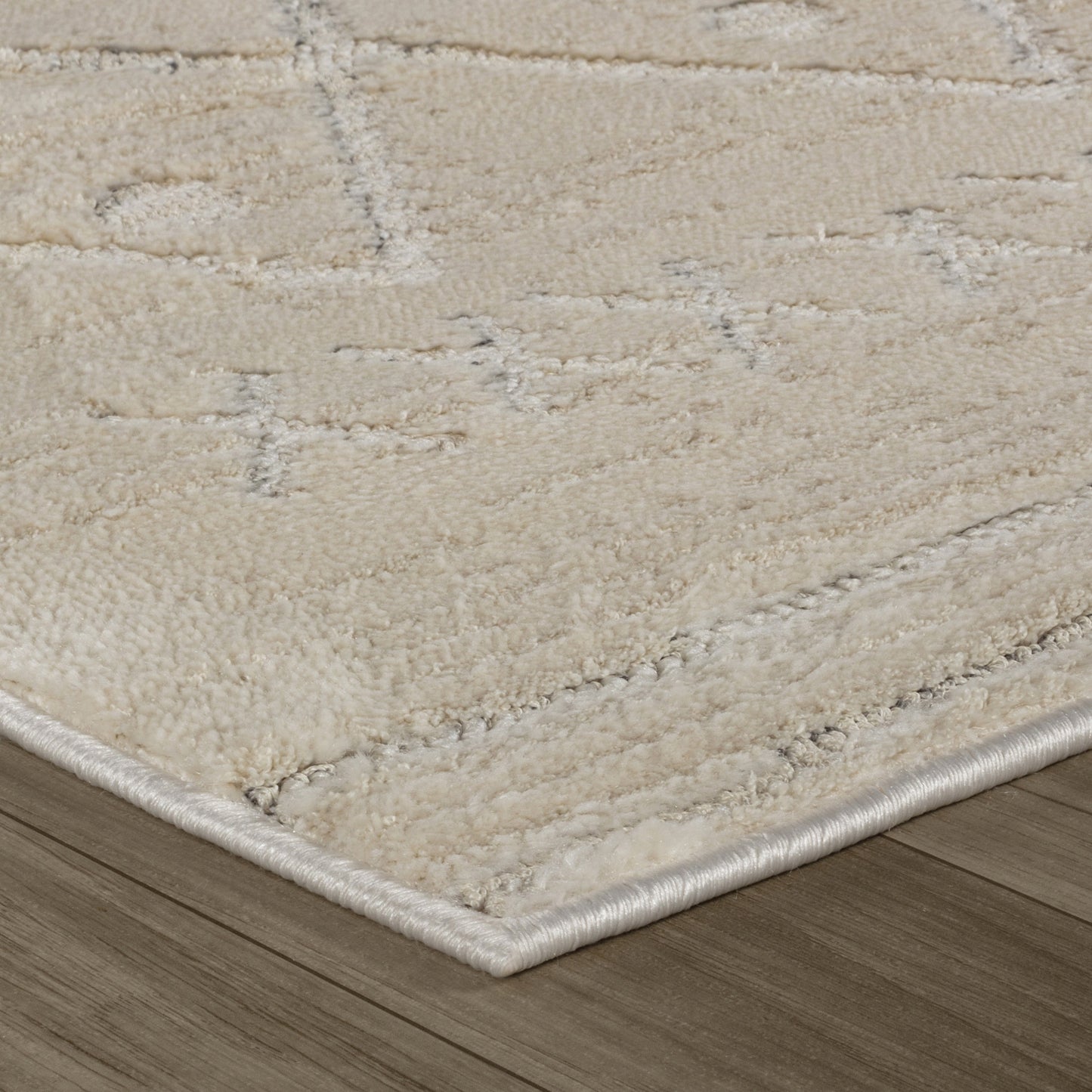 Alfombra abstracta beige Astra Boho
