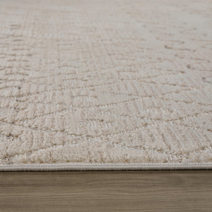 Alfombra abstracta beige Astra Boho
