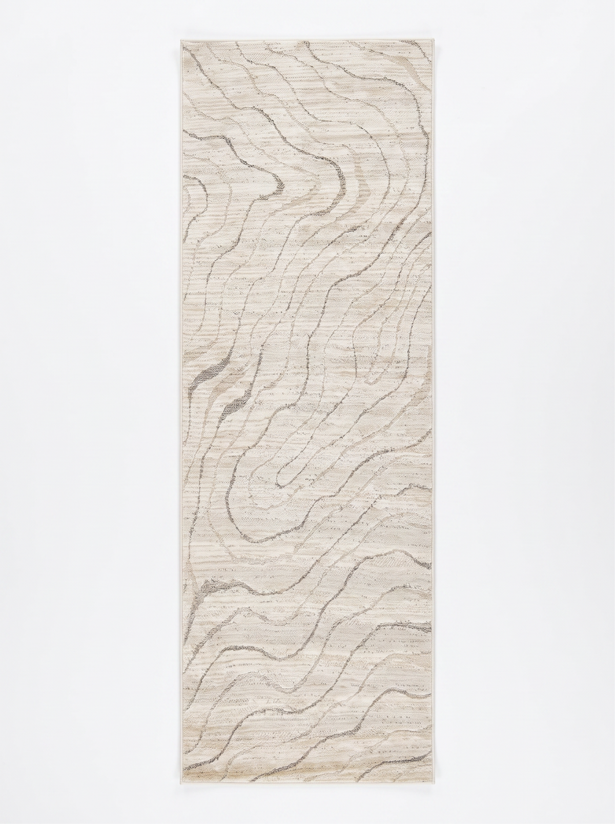 Velora Abstract Modern Beige Indoor Rug