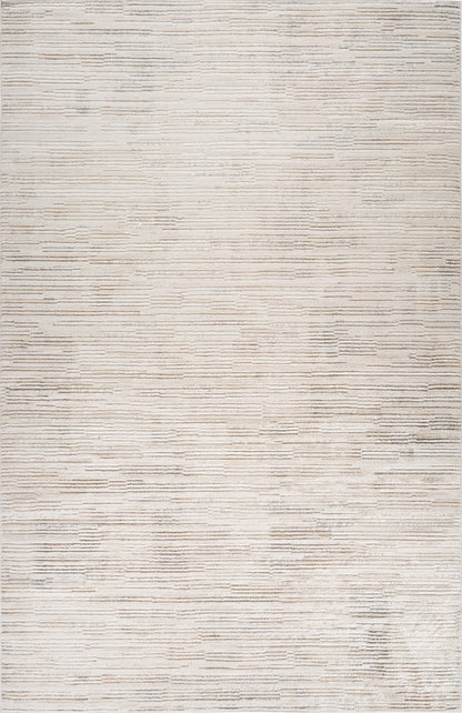 Tapis beige abstrait moderne Astra