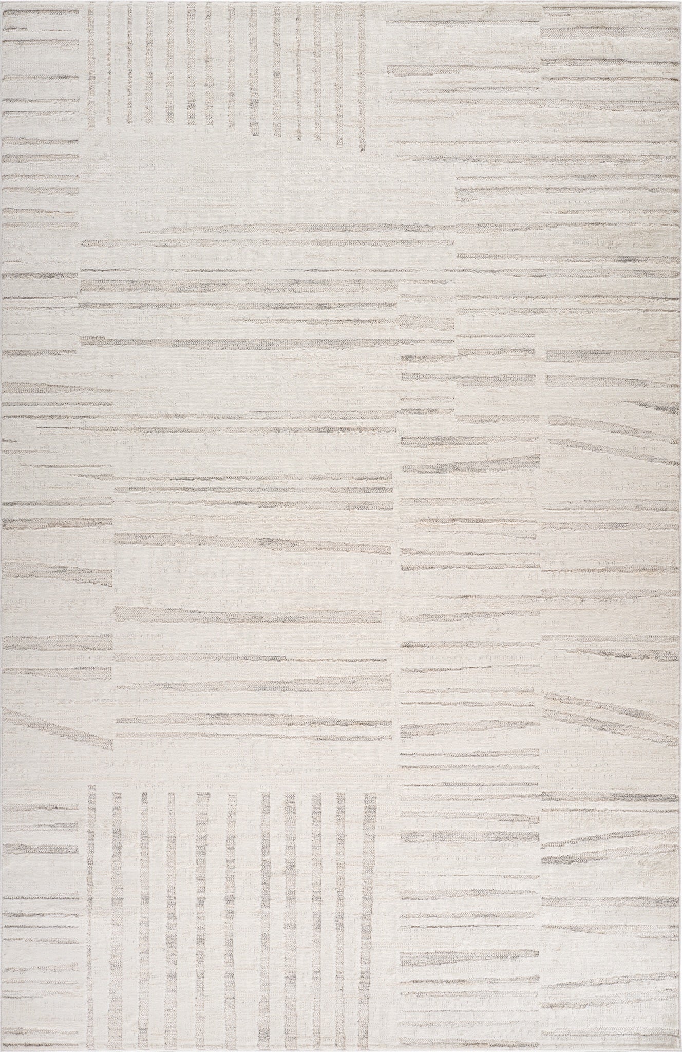 Alfombra abstracta moderna beige Astra