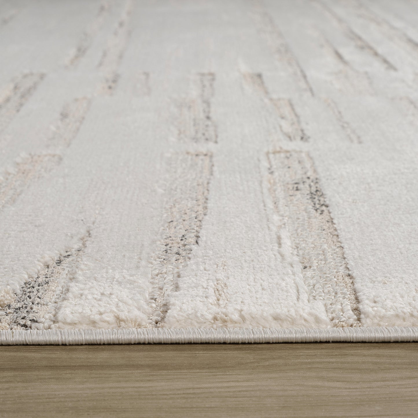 Alfombra abstracta moderna beige Astra