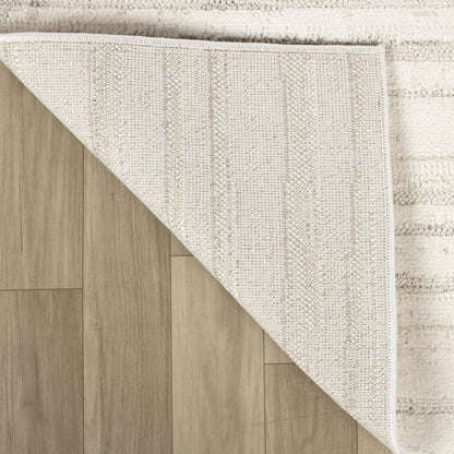 Alfombra abstracta moderna beige Astra