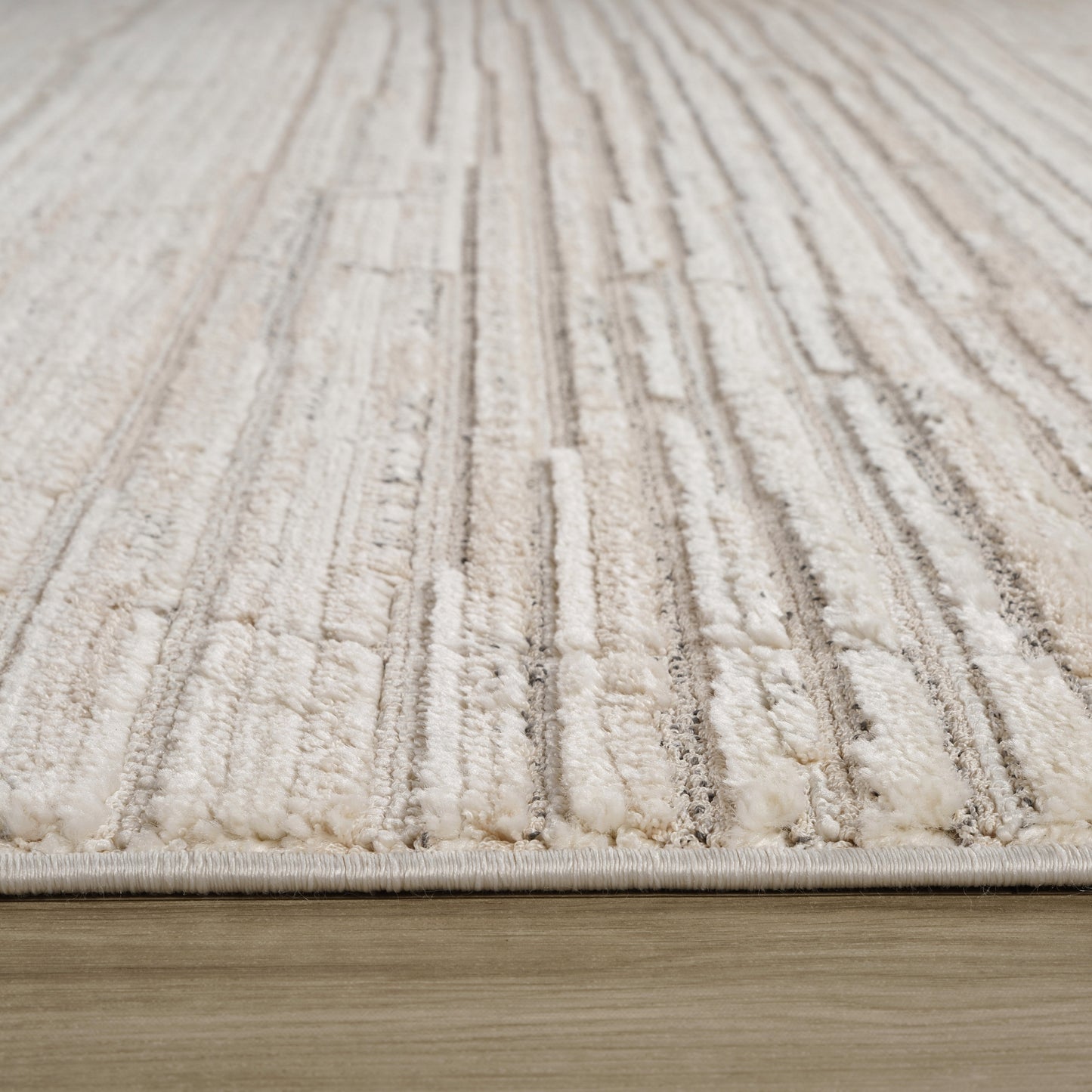 Alfombra abstracta moderna beige Astra