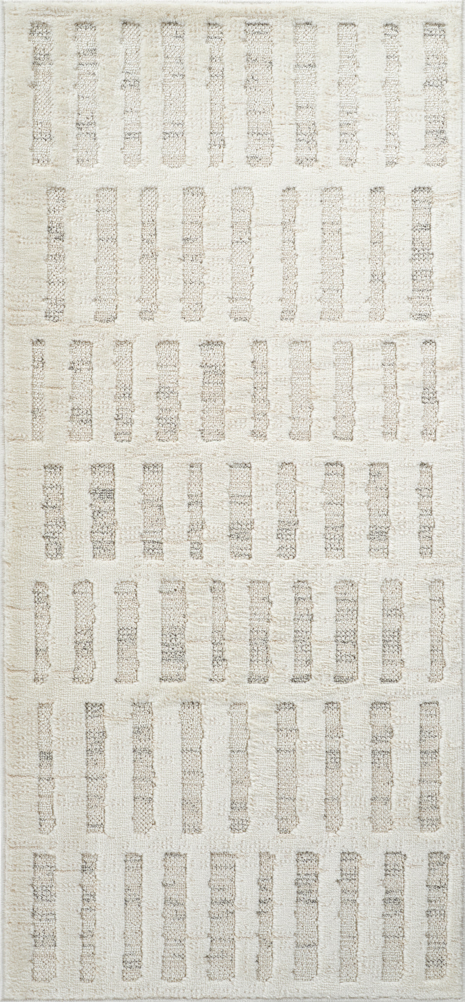 Tapis beige abstrait moderne Astra