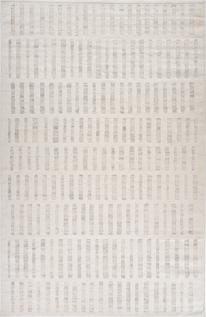 Tapis beige abstrait moderne Astra