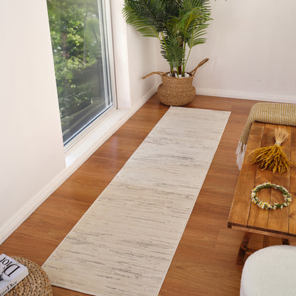 Tapis beige abstrait moderne Astra