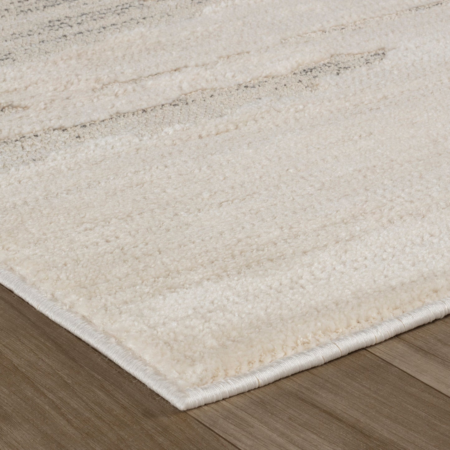 Tapis beige abstrait moderne Astra