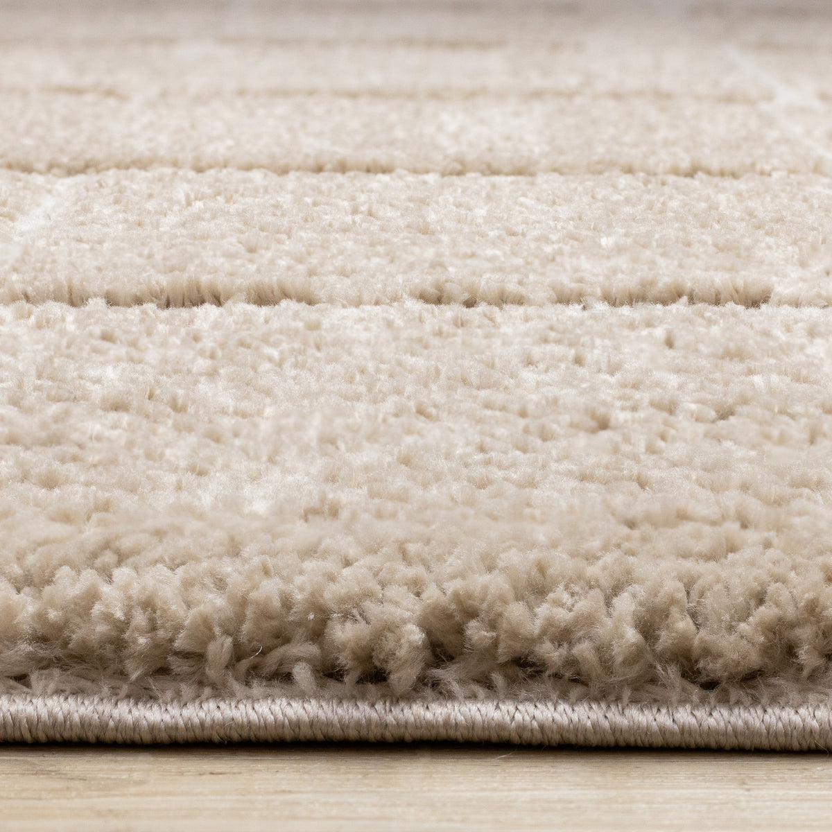 Contemporary Stripes Grey Area Rug