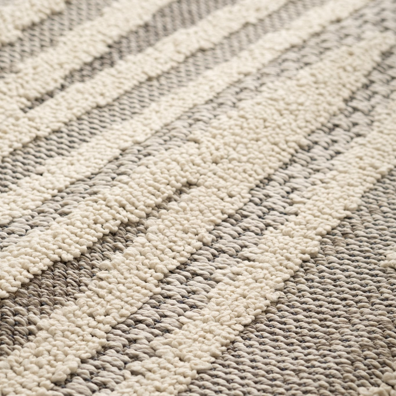 Hogar Abstract Modern Grey Rug