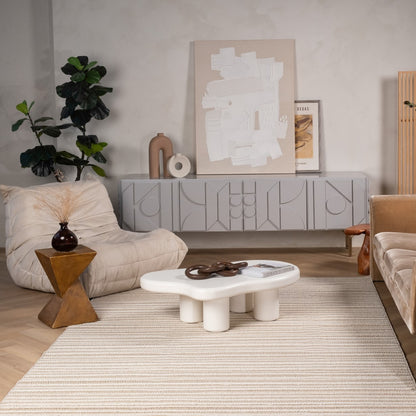 Hogar Abstract Modern Brown Rug