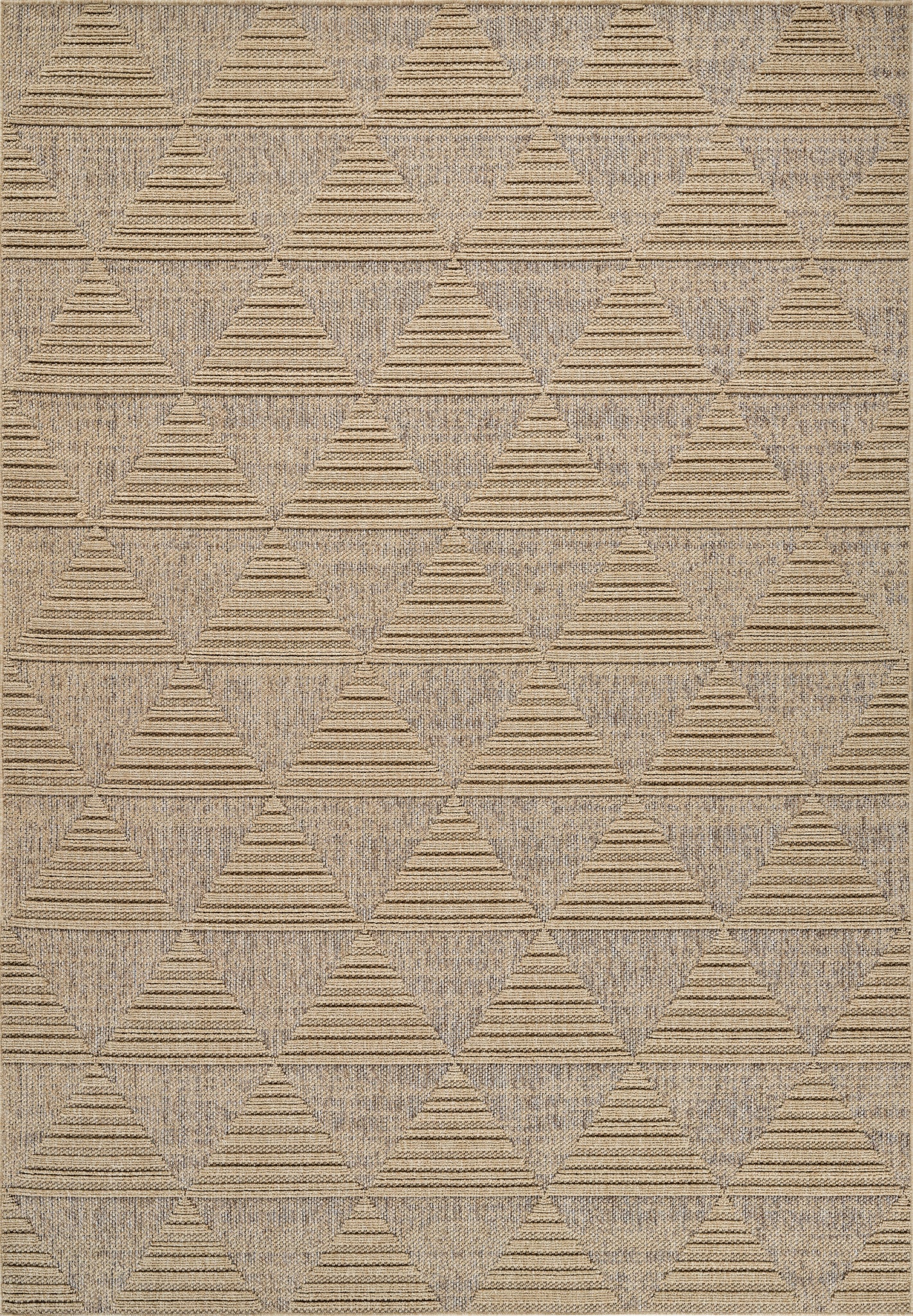 Tapis marron moderne abstrait Hogar