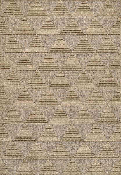 Tapis marron moderne abstrait Hogar