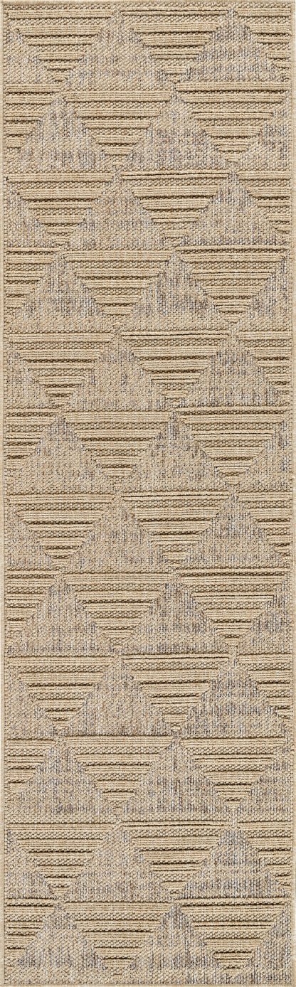 Tapis marron moderne abstrait Hogar