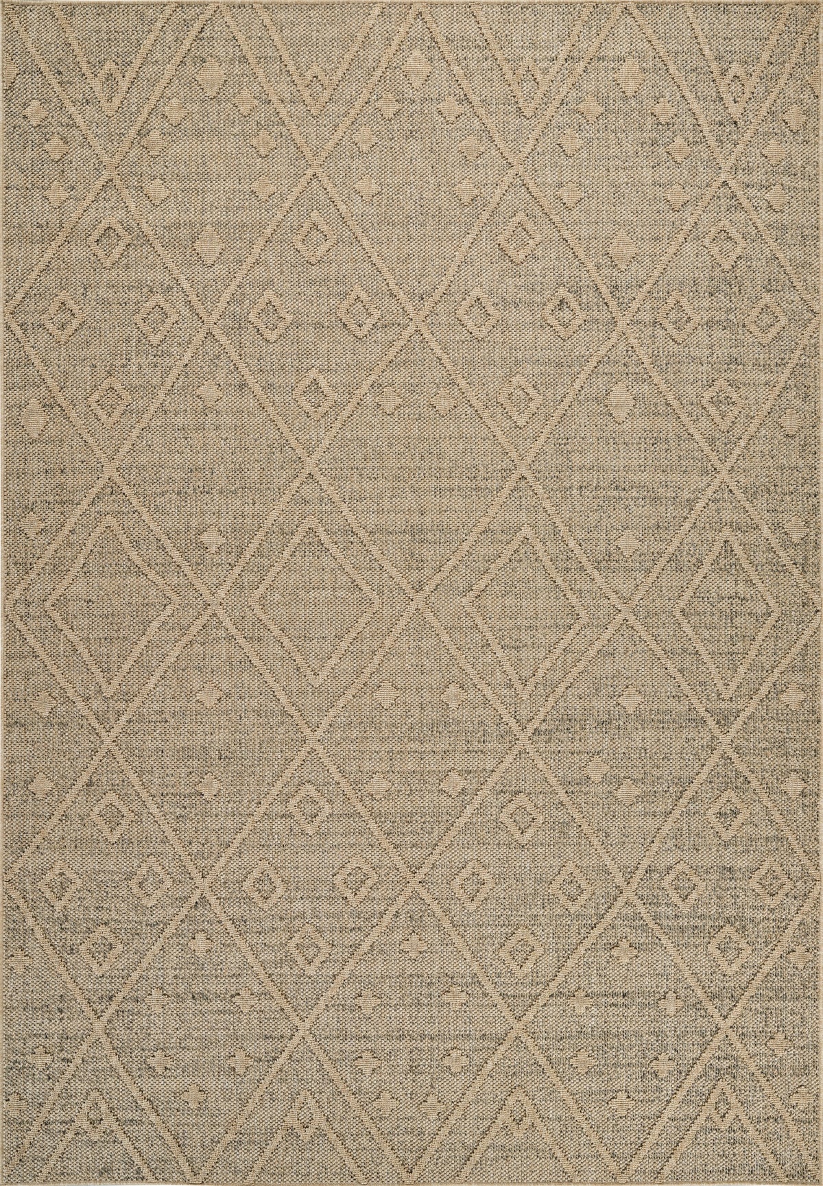 Mori Boho Contemporary Brown and Beige Indoor Rug