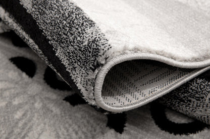 Alfombra moderna geométrica gris Montage