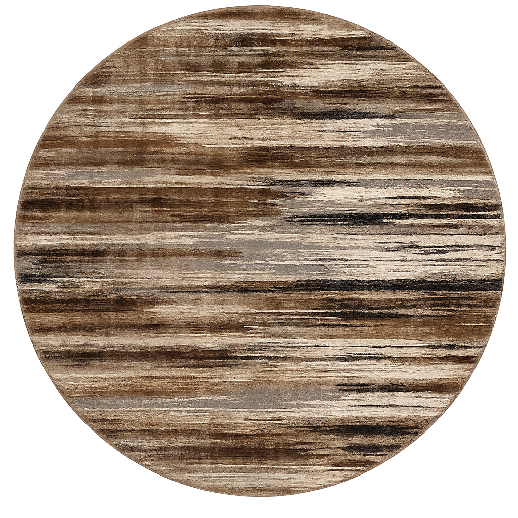 Sedona Abstract Contemporary Brown and Beige Indoor Rug