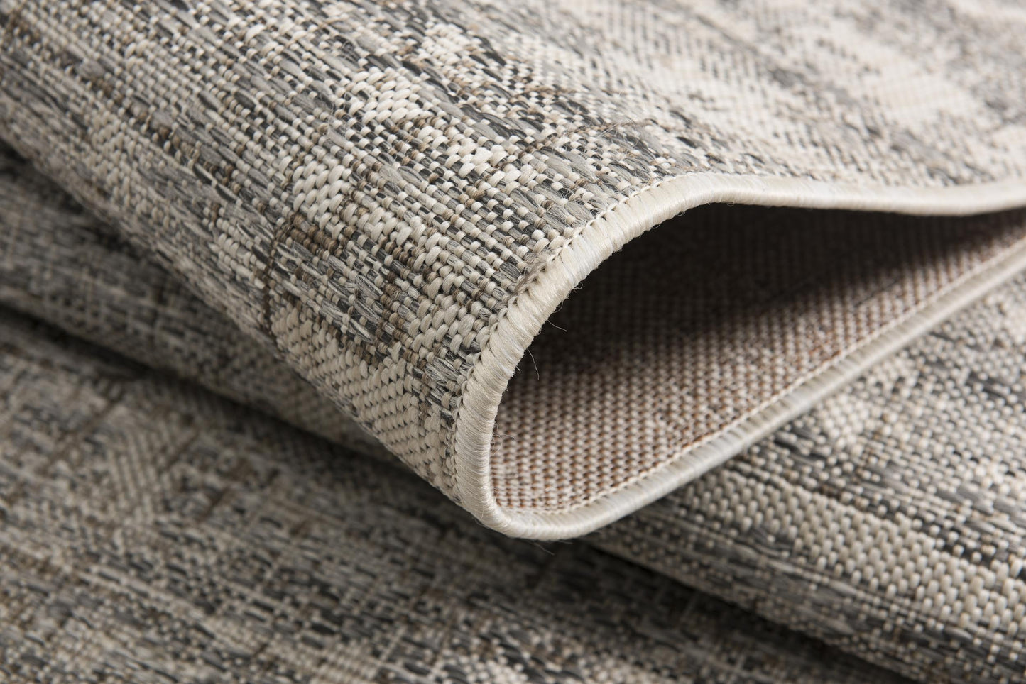 Tapis gris moderne scandinave Vista