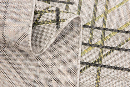 Tapis beige style bohème scandinave Vista