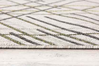Tapis beige style bohème scandinave Vista
