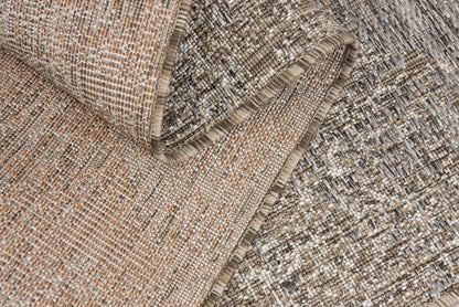 Cairn Abstract Modern Brown and Beige Indoor Rug