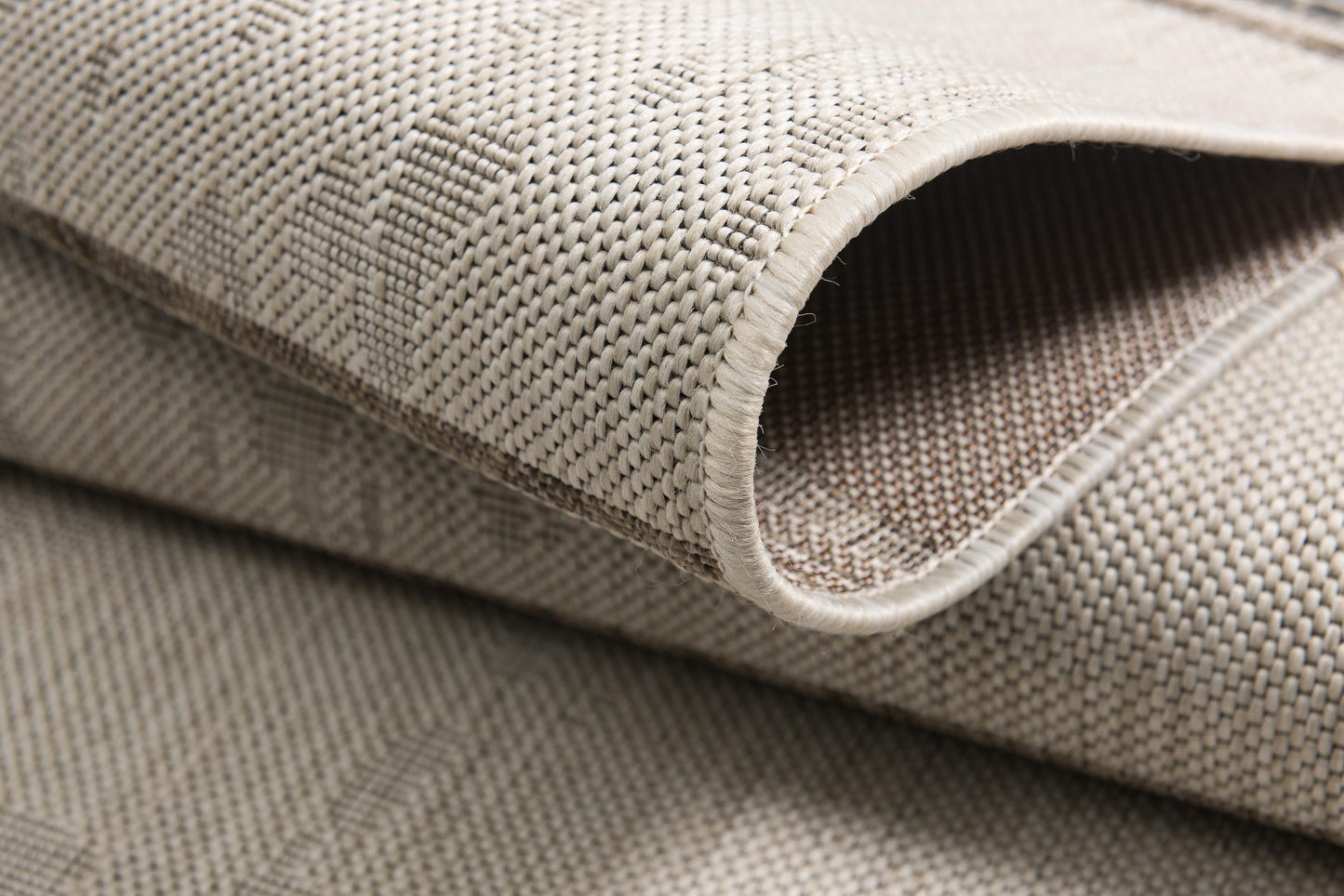 Tapis beige moderne côtier Vista