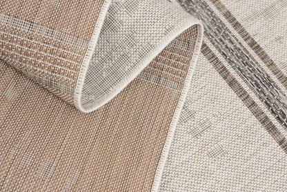 Tapis beige moderne côtier Vista