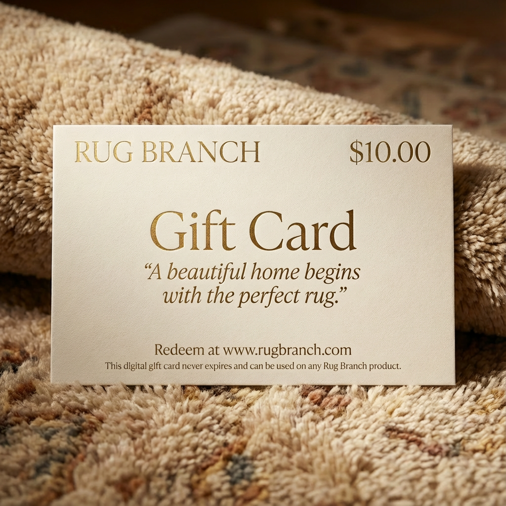 Carte-cadeau Rug Branch