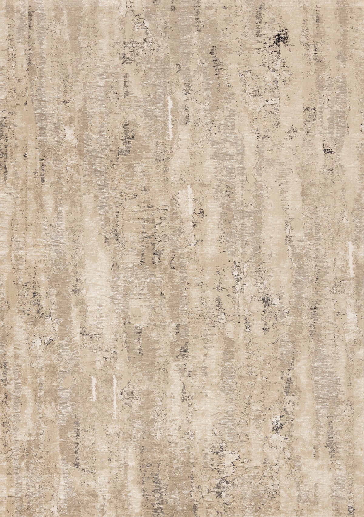 Alfombra orgánica contemporánea envejecida en beige