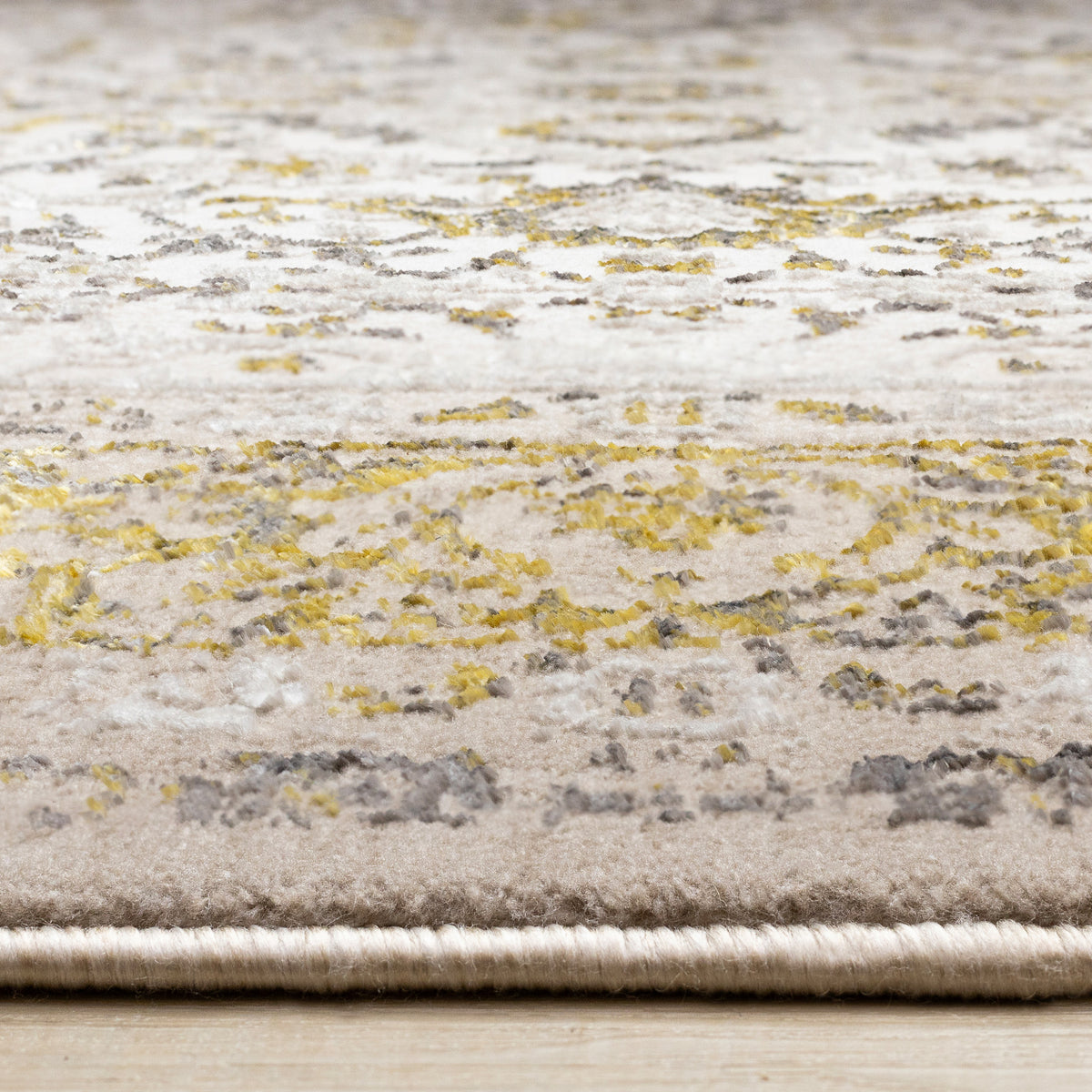 Traditional Border Elegant Cream Area Rug