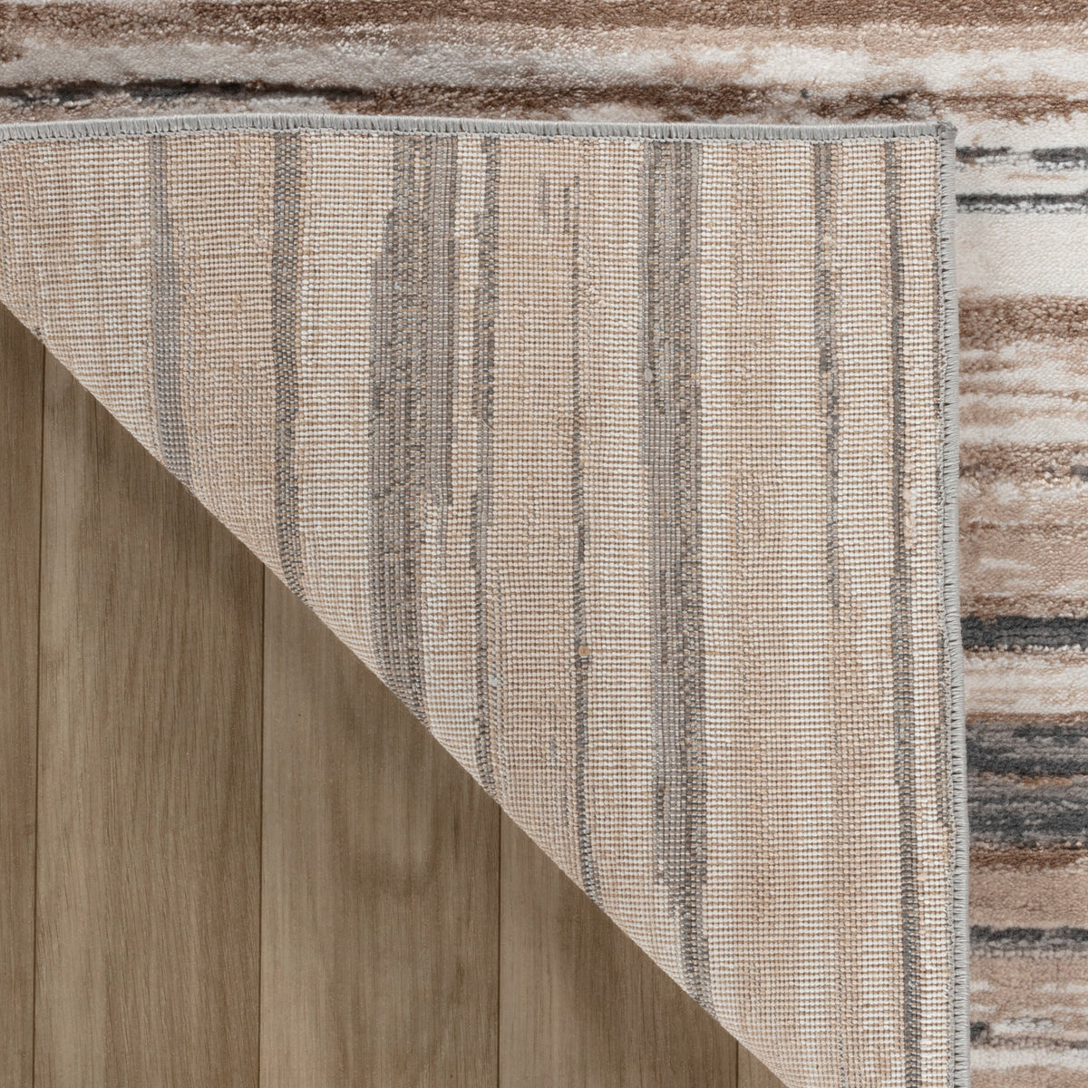 Nord Abstract Contemporary Grey and Beige Indoor Rug