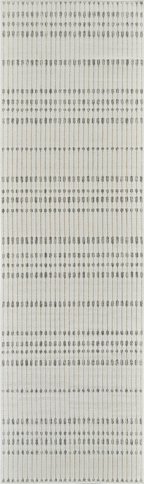 Tapis crème moderne abstrait Maise