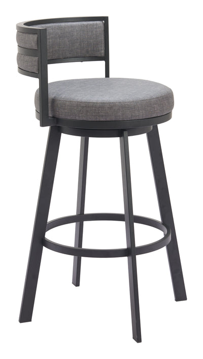 Taburete giratorio gris: calidad superior y diseño elegante para tu hogar