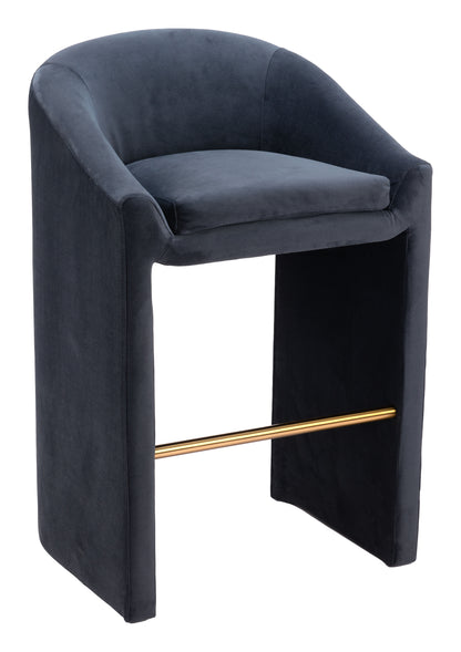 Tabouret de bar Emas gris nuit