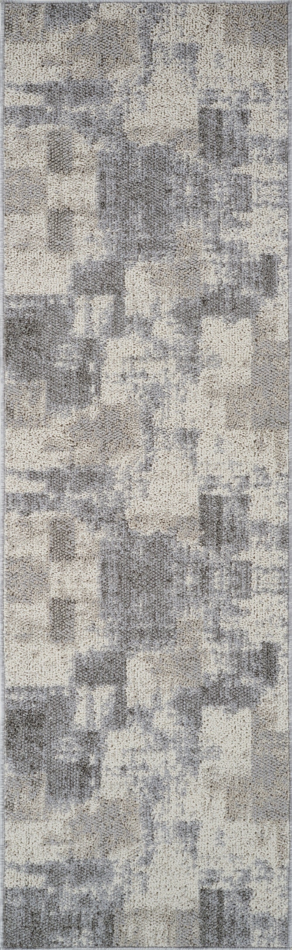 Avenir Abstract Contemporary Grey and Beige Indoor Rug