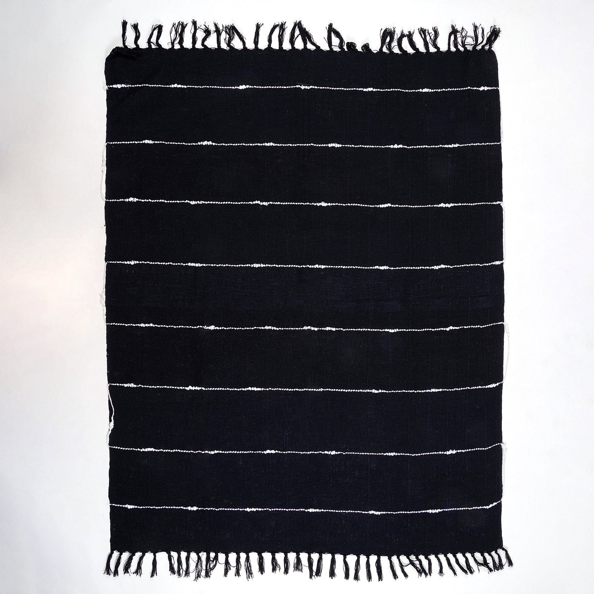 Decorative Throw Black & White