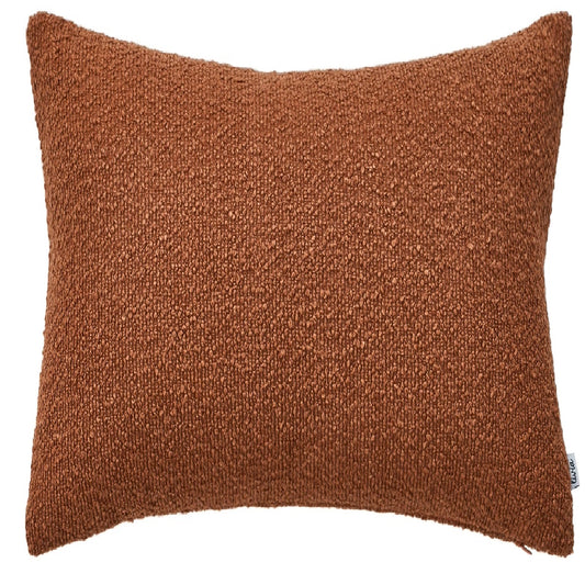 Textured Terracotta Lumbar Pillow with Insert & Cover