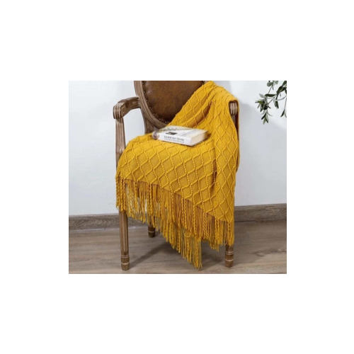 Decorative Throw Yellow