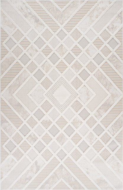 Maison Modern Geometric Cream Rug