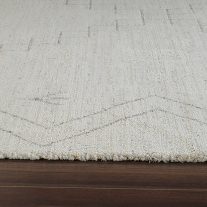 Tapis beige bohème abstrait Casa