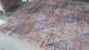Anika Patchwork Traditional Brown and Cream Indoor Rug