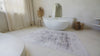 Aria Vintage Floral Transitional Grey and Beige Indoor Rug
