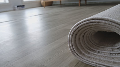 Tapis beige abstrait moderne Astra